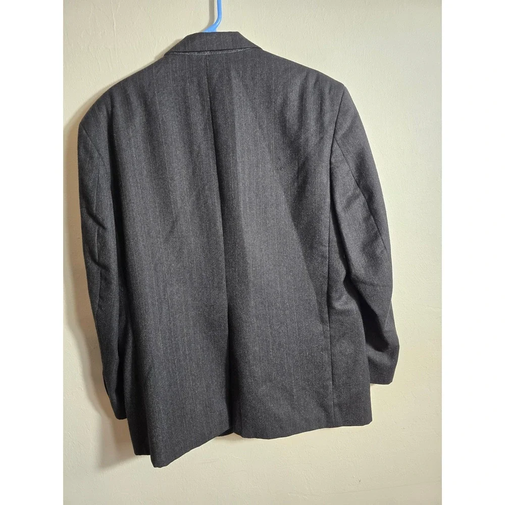 Oscar de la Renta Menswear Suit Blazer‎ Pinstripe Wool Blend - See description